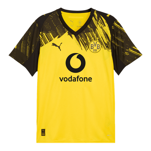 Camiseta de fútbol local del Borussia Dortmund 2025/26 amarilla