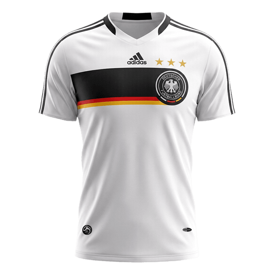 Camiseta retro de fútbol local de Alemania 2008