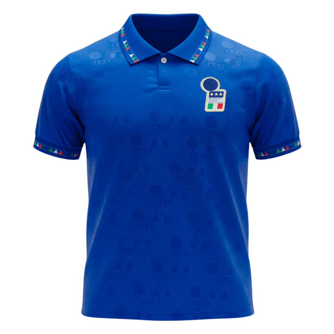 Camiseta retro de fútbol local de Italia de 1994