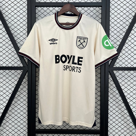 Camiseta de visitante del West Ham 25/26