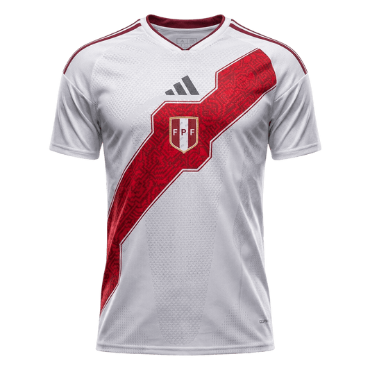 Camiseta de local de Perú para hombre, versión Mundial 2026 - Corte ajustado