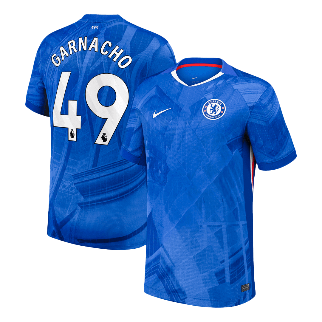 Camiseta de fútbol GARNACHO #49 Chelsea Primera equipación 2025/26