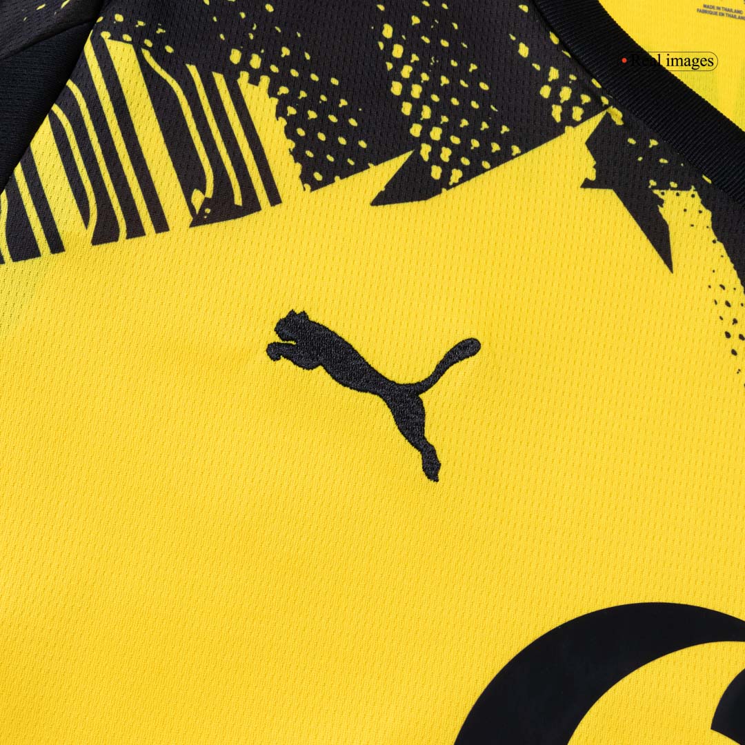 Kit de camiseta de fútbol local del Borussia Dortmund (camiseta, pantalón corto y medias) 2025/26