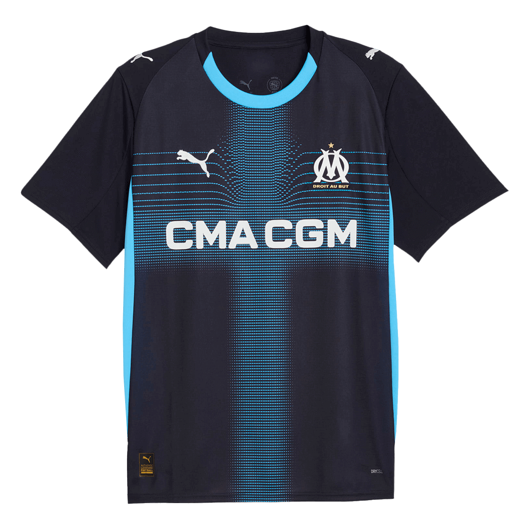 Camiseta de fútbol visitante del Marsella 25/26 azul marino