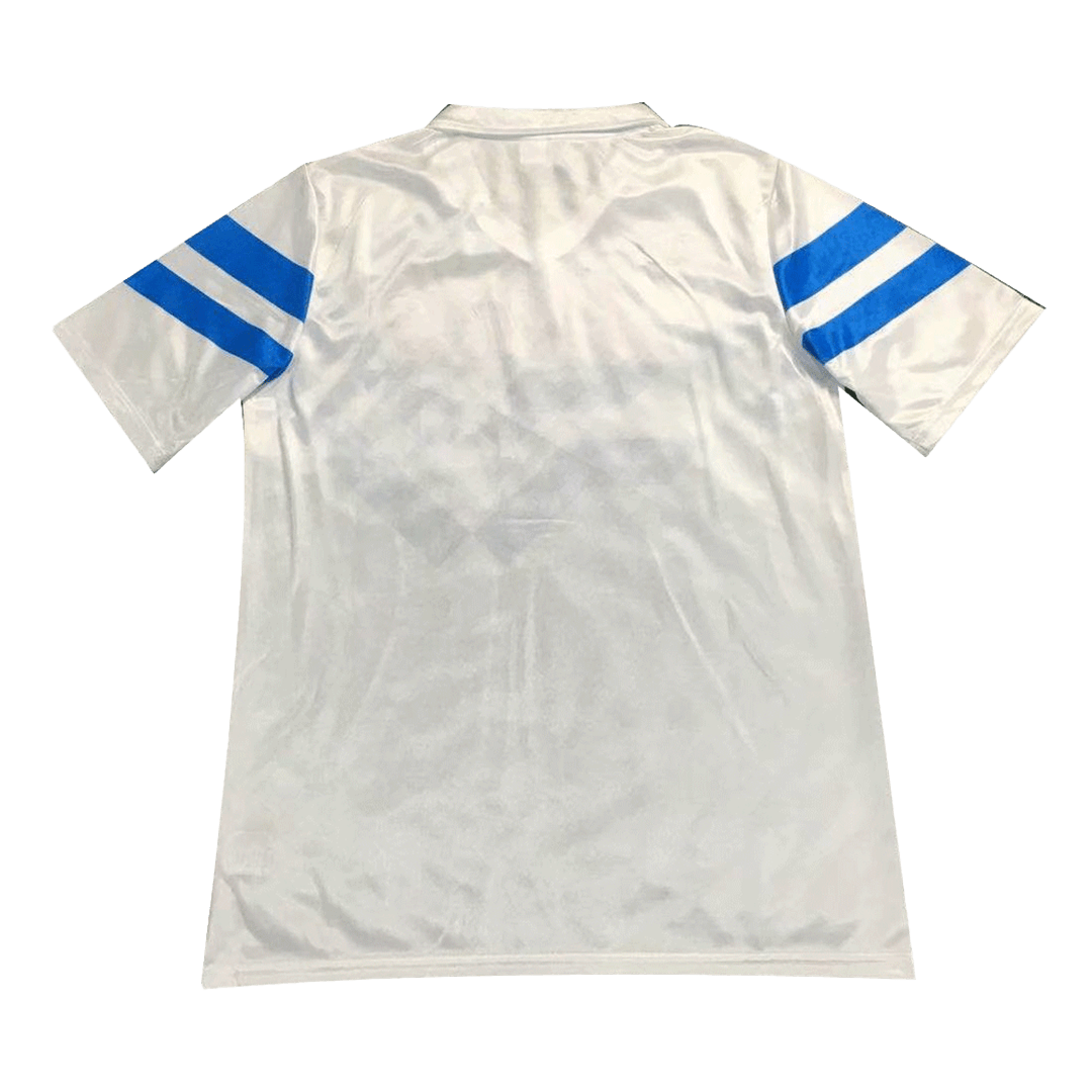 Camiseta retro de fútbol visitante del Napoli 1988/89