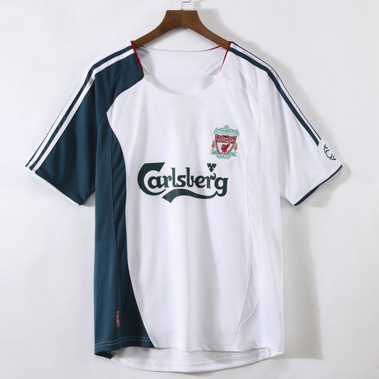 Camiseta retro de visitante del Liverpool 2006-2007