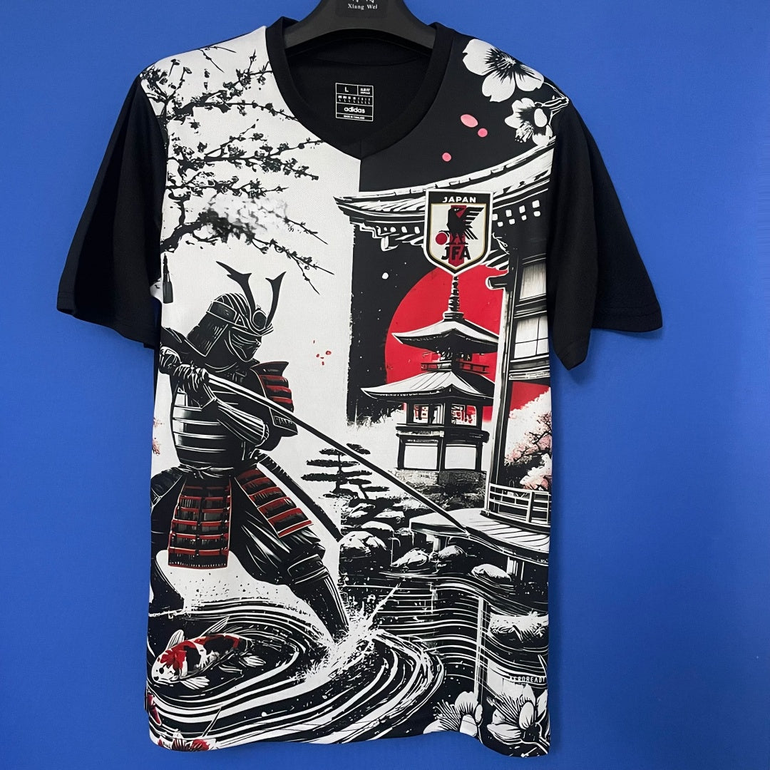 Camiseta de anime japonés 25/26, nuevo diseño negro especial