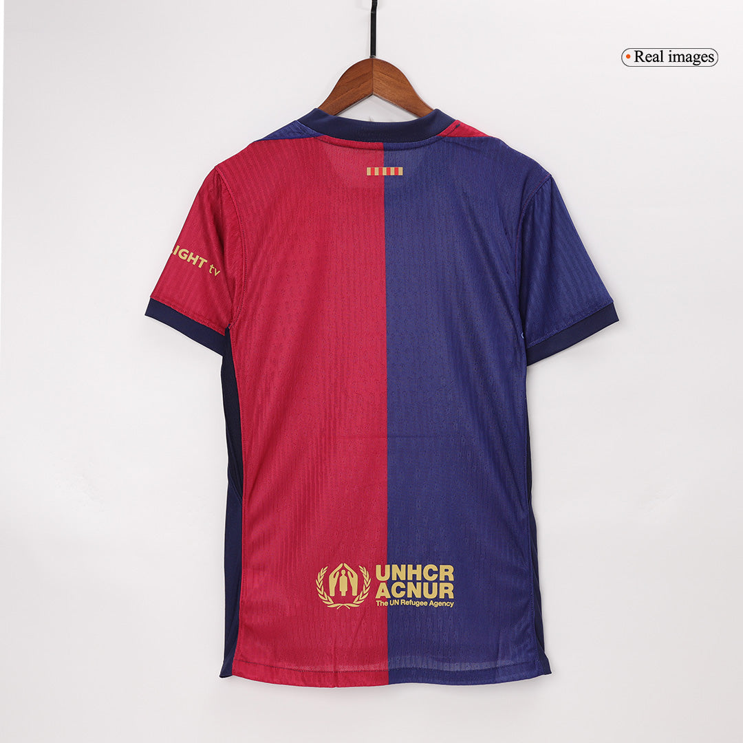 Camiseta de fútbol local auténtica del Barcelona 2024/25 (antiguo patrocinador)