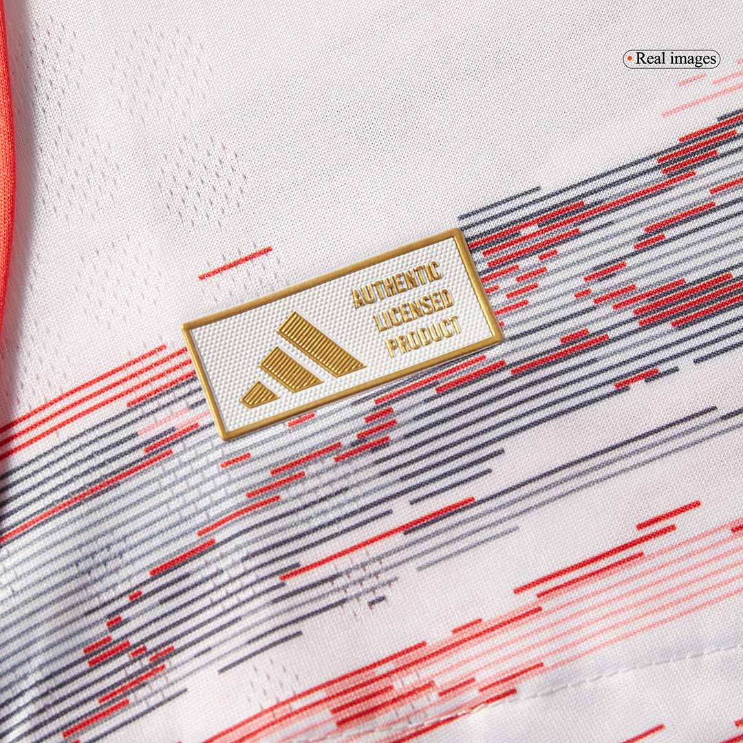 Camiseta de visitante auténtica del Bayern Múnich KANE #9 2025/26, blanca