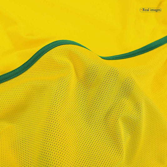 Camiseta retro de fútbol local de Brasil CAFU #2 2002/03