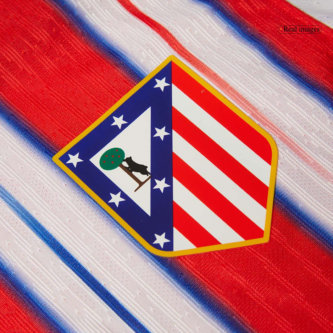 Camiseta de fútbol local auténtica de J. Álvarez #19 del Atlético de Madrid 2024/25