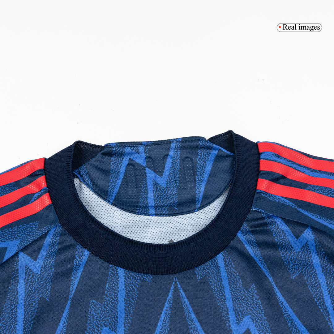 Auténtica camiseta de fútbol SAKA #7 Arsenal segunda 2025/26 azul