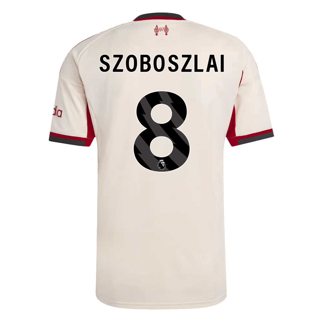 Camiseta de fútbol SZOBOSZLAI #8 Liverpool 2ª equipación 2025/26