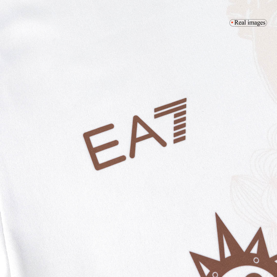 Kit de visitante del Napoli (camiseta y pantalón corto) 2025/26