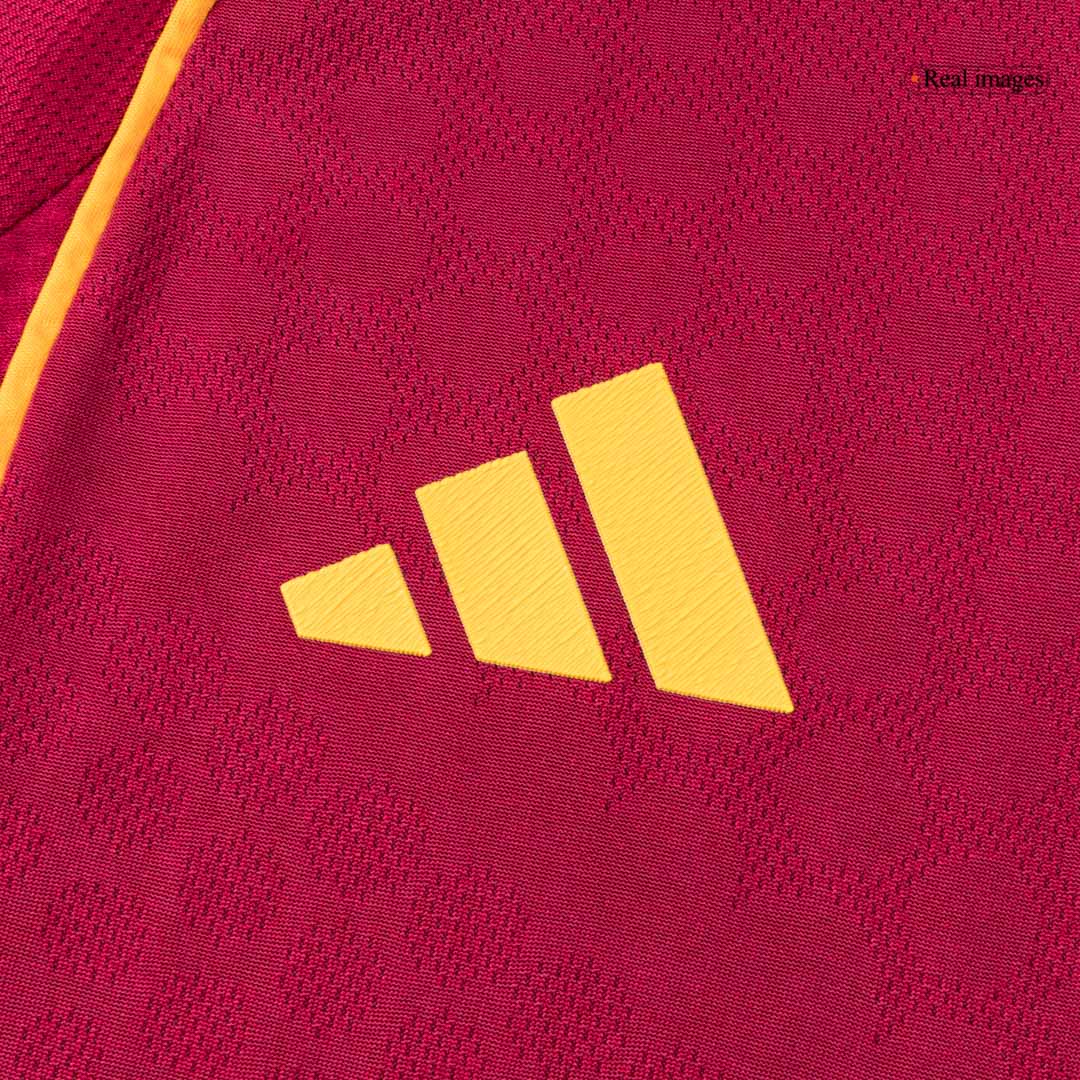 Camiseta de fútbol local auténtica de la Roma 2025/26