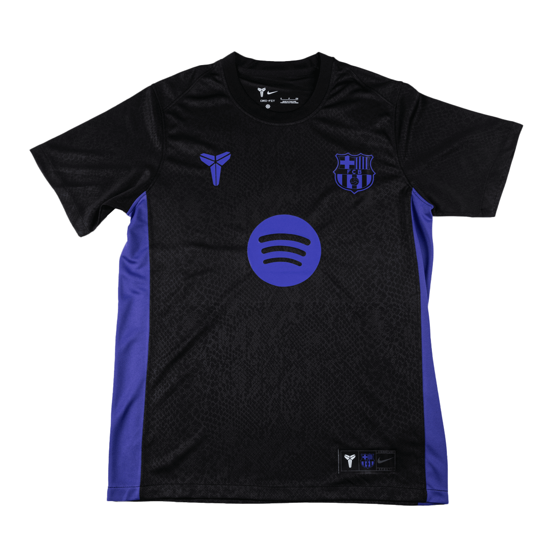 Camiseta de entrenamiento prepartido del Barcelona x Kobe Bryant 25/26, negra