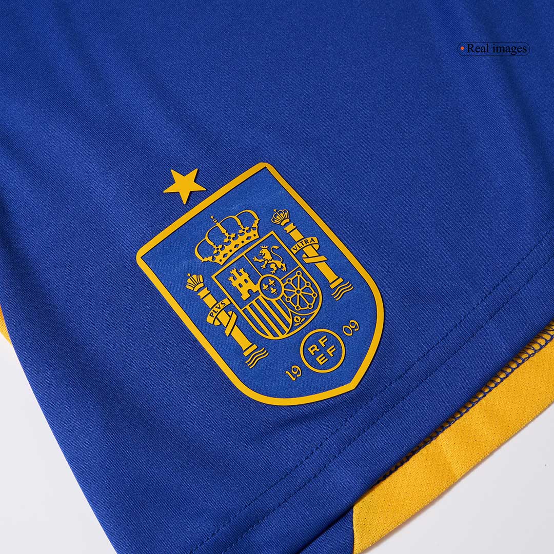 Pantalón cortos de fútbol de la selección española de fútbol de la Eurocopa 2024