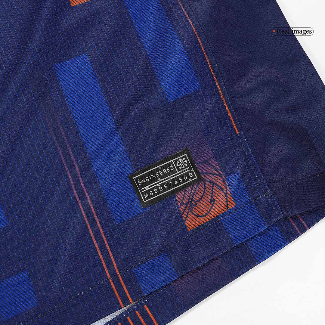 MALEN #18 Camiseta Futbol Holanda Segunda Equipación Eurocopa 2024