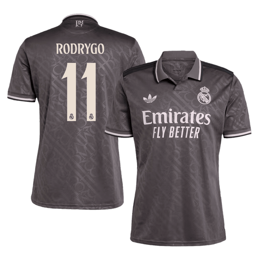 Camiseta de fútbol de la tercera equipación del Real Madrid RODRYGO #11 - Super