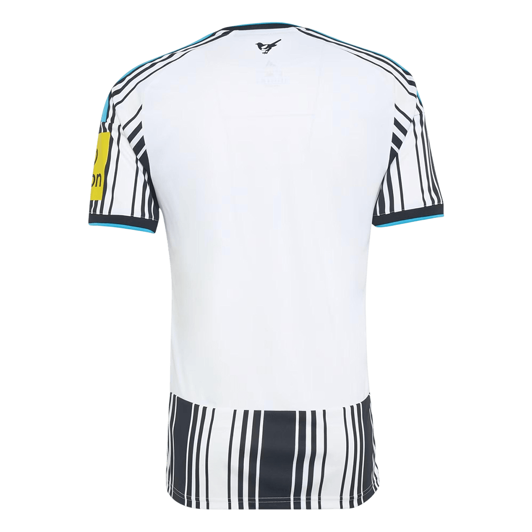 Camiseta de local del Newcastle United 2026/27, negra y blanca