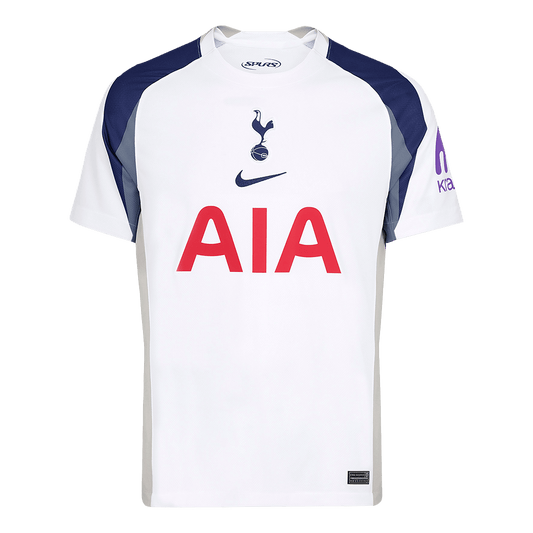 Camiseta de fútbol local del Tottenham Hotspur 2025/26 blanca
