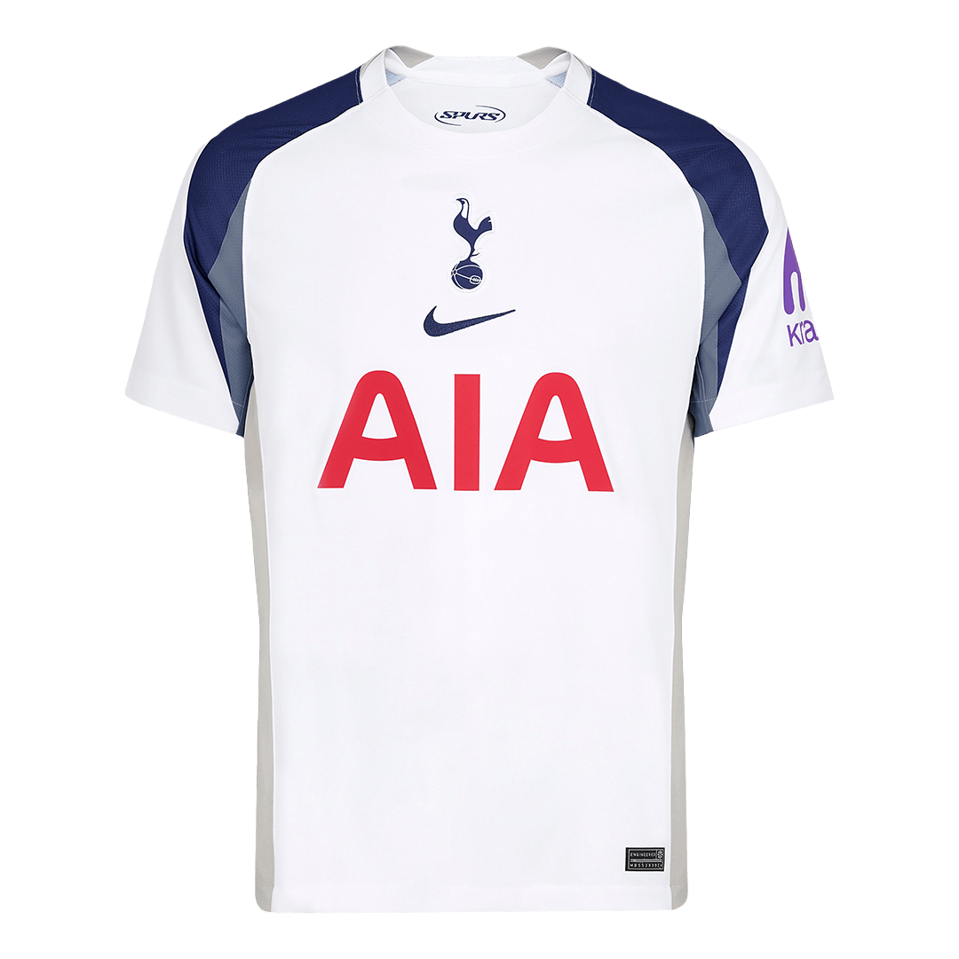 Camiseta de fútbol local del Tottenham Hotspur SON #7 2025/26, blanca