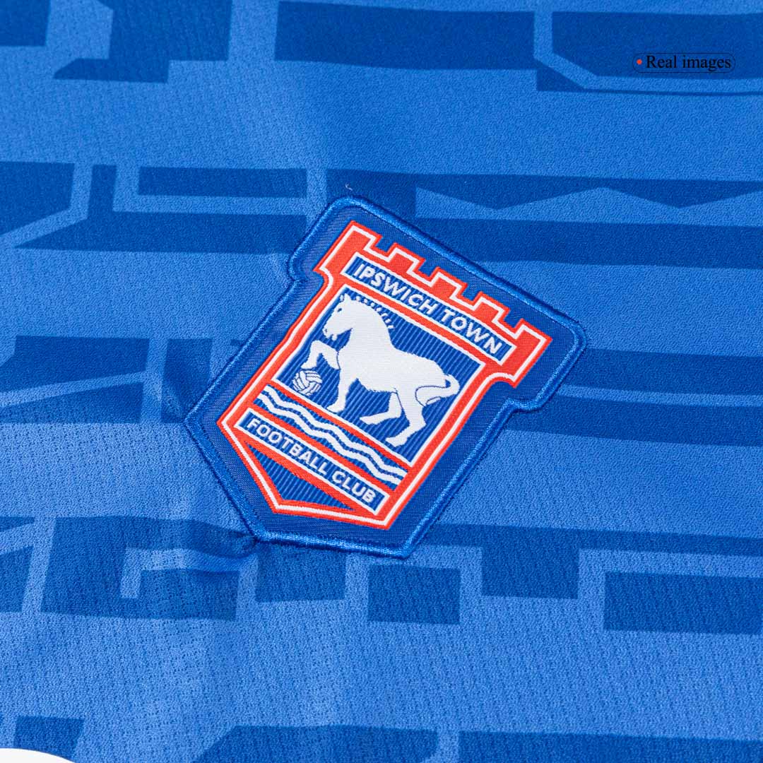 Camiseta de fútbol local del Ipswich Town 25/26 azul