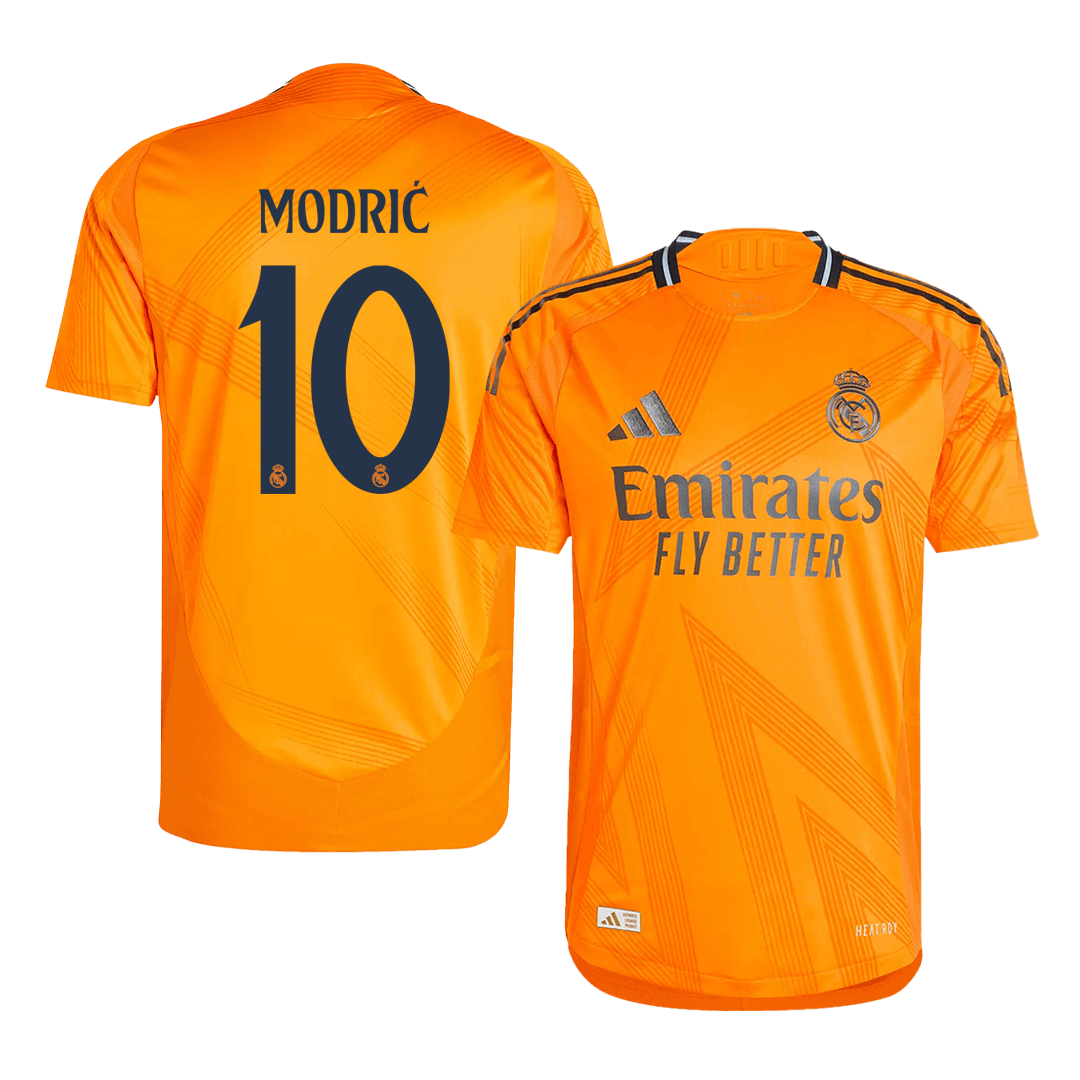 Real Madrid MODRIĆ #10 Camiseta de fútbol auténtica de visitante