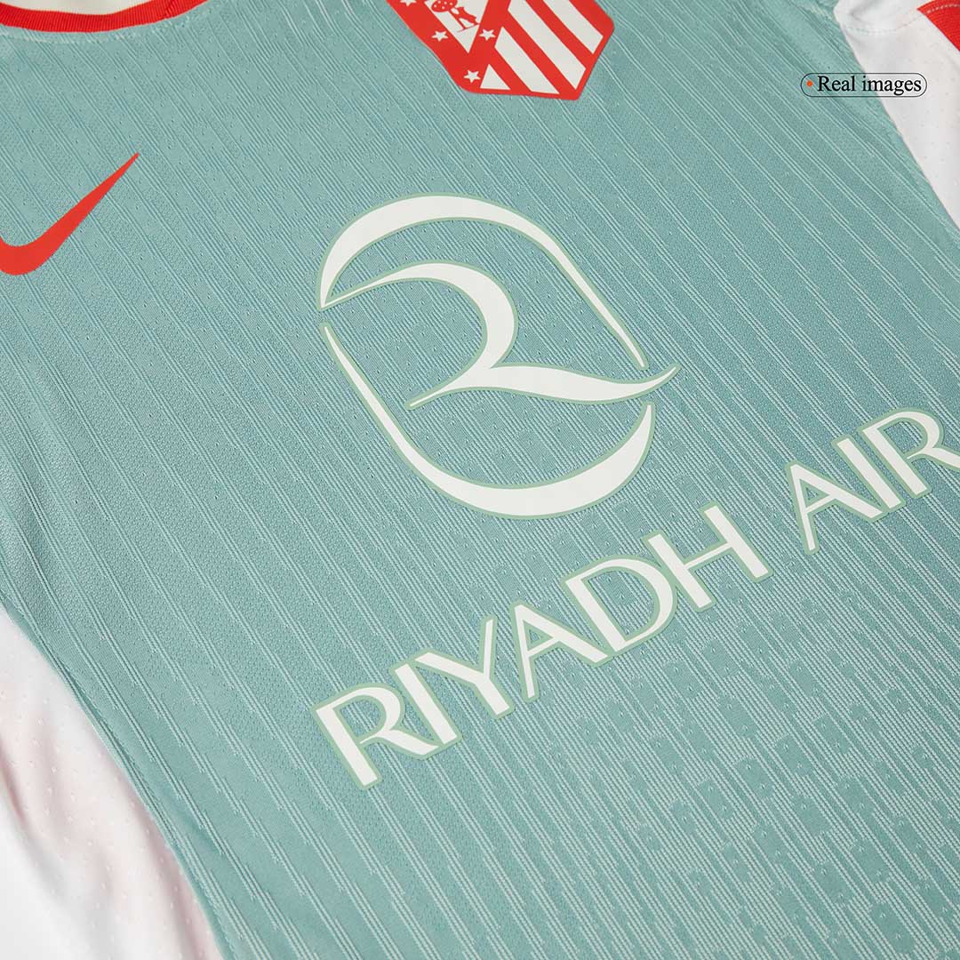 Camiseta de fútbol visitante auténtica de Griezmann #7 del Atlético de Madrid 2024/25