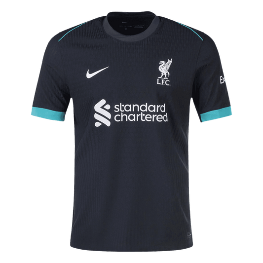 Camiseta de fútbol visitante auténtica del Liverpool 2024/25