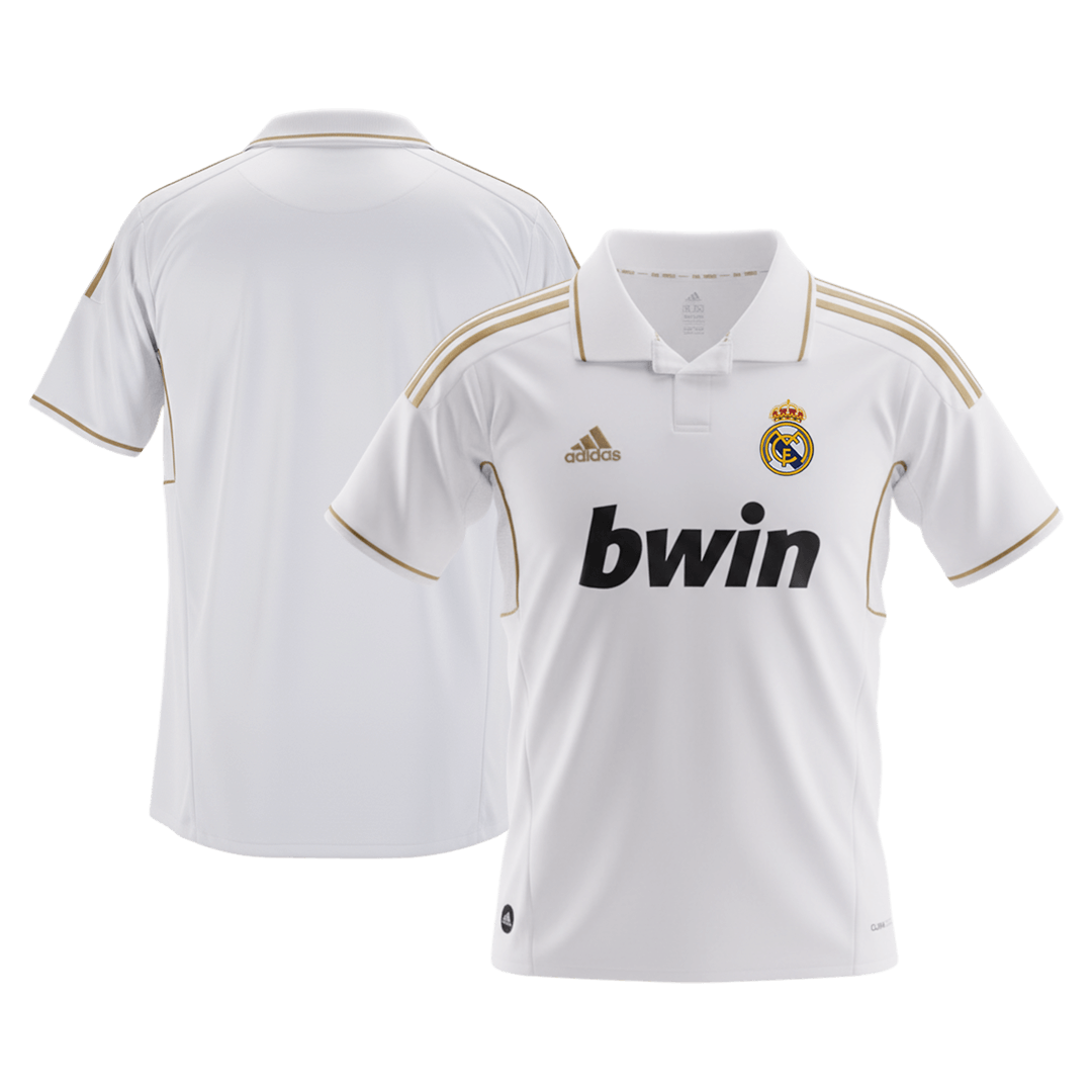 Camiseta de fútbol vintage de local del Real Madrid 2011/12