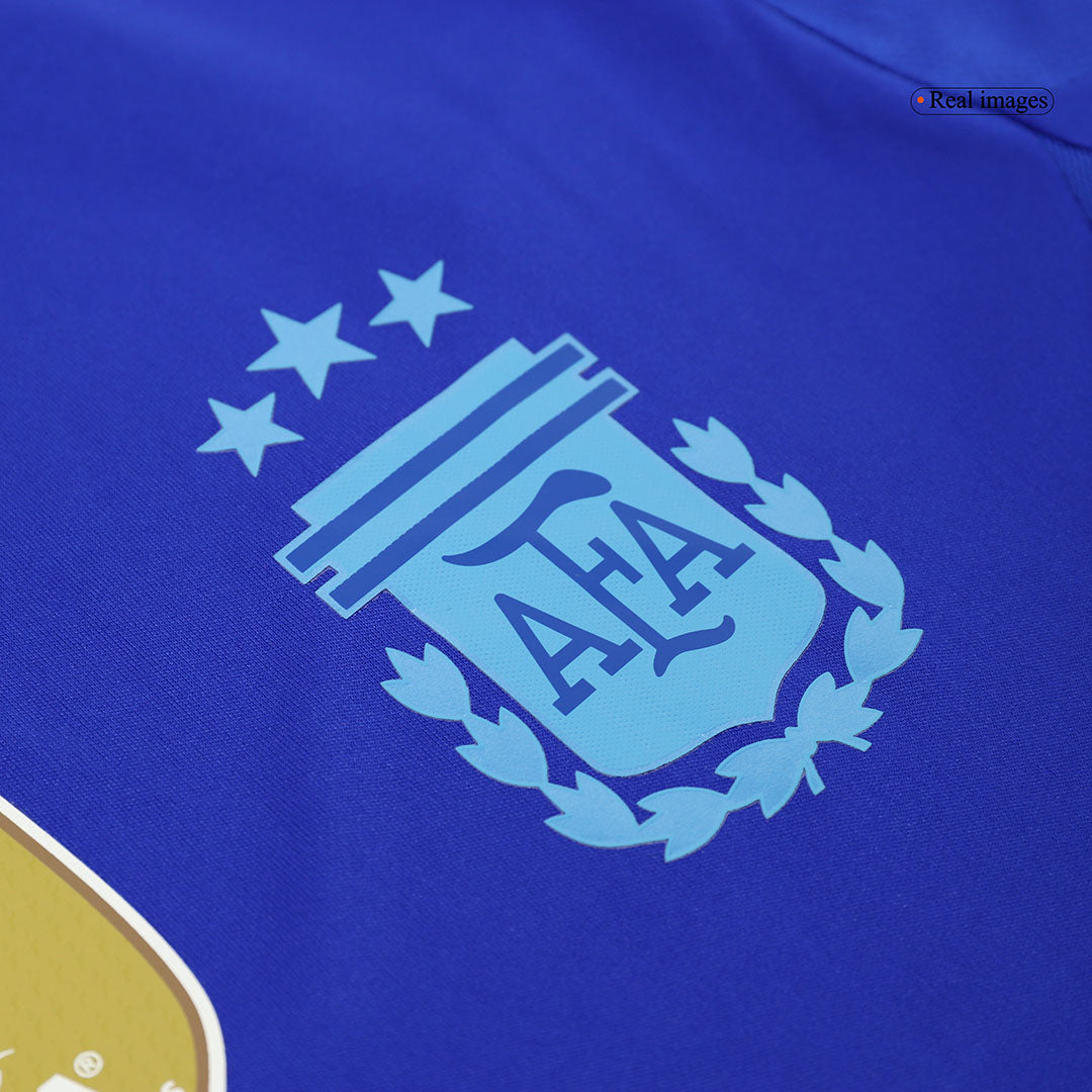 Camiseta de fútbol visitante auténtica de Argentina 2024