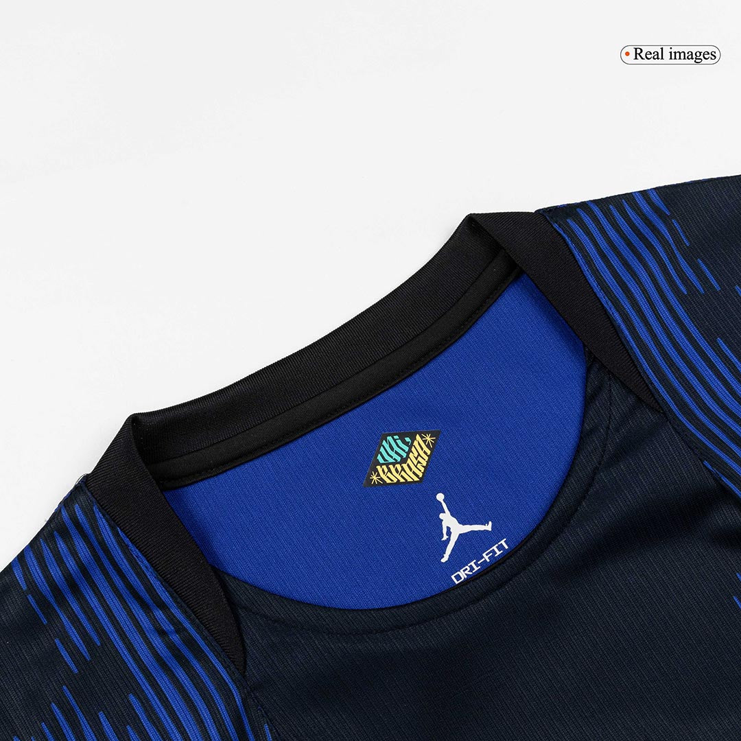 Camiseta de visitante de Brasil para el Mundial 2026, color azul marino
