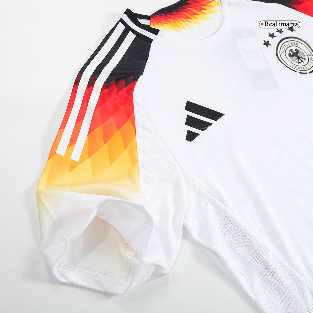 Camiseta de fútbol local auténtica de Alemania para la Eurocopa 2024