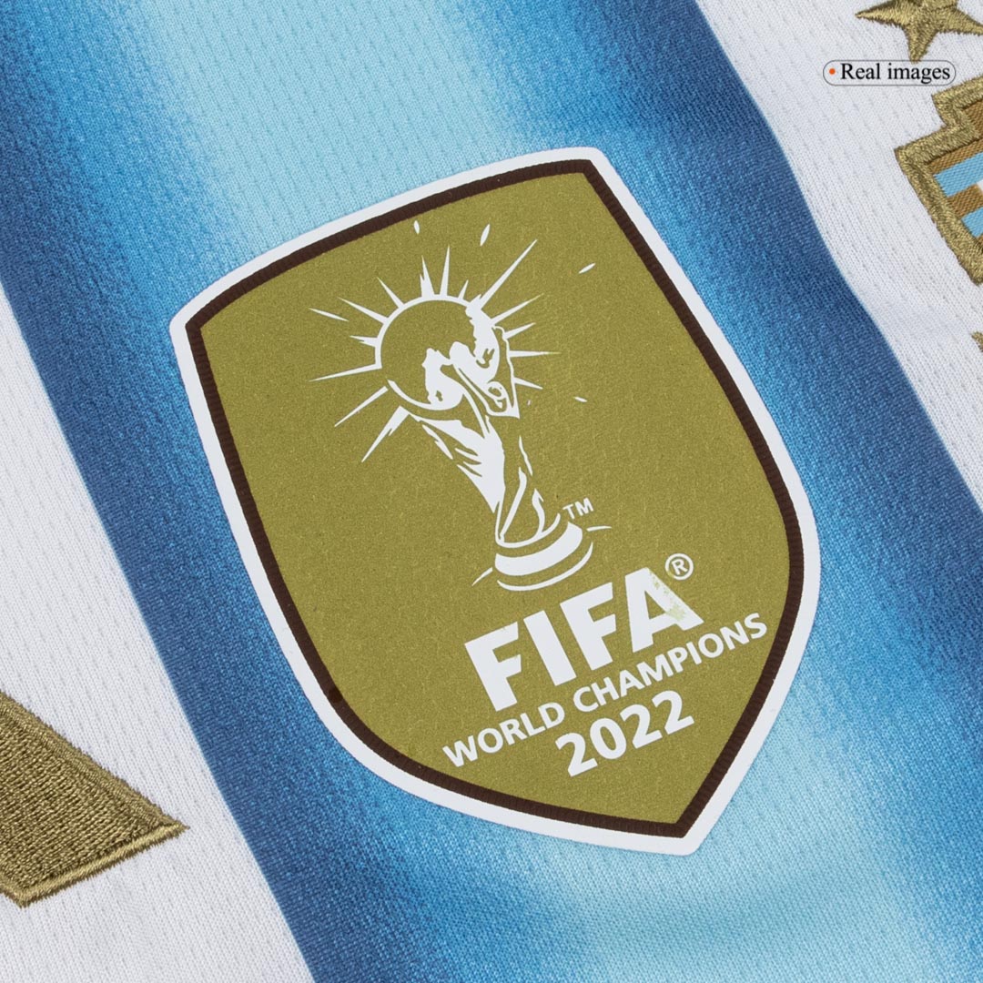 E. FERNÁNDEZ #24 Camiseta de local de Argentina para el Mundial 2026 Azul y Blanco