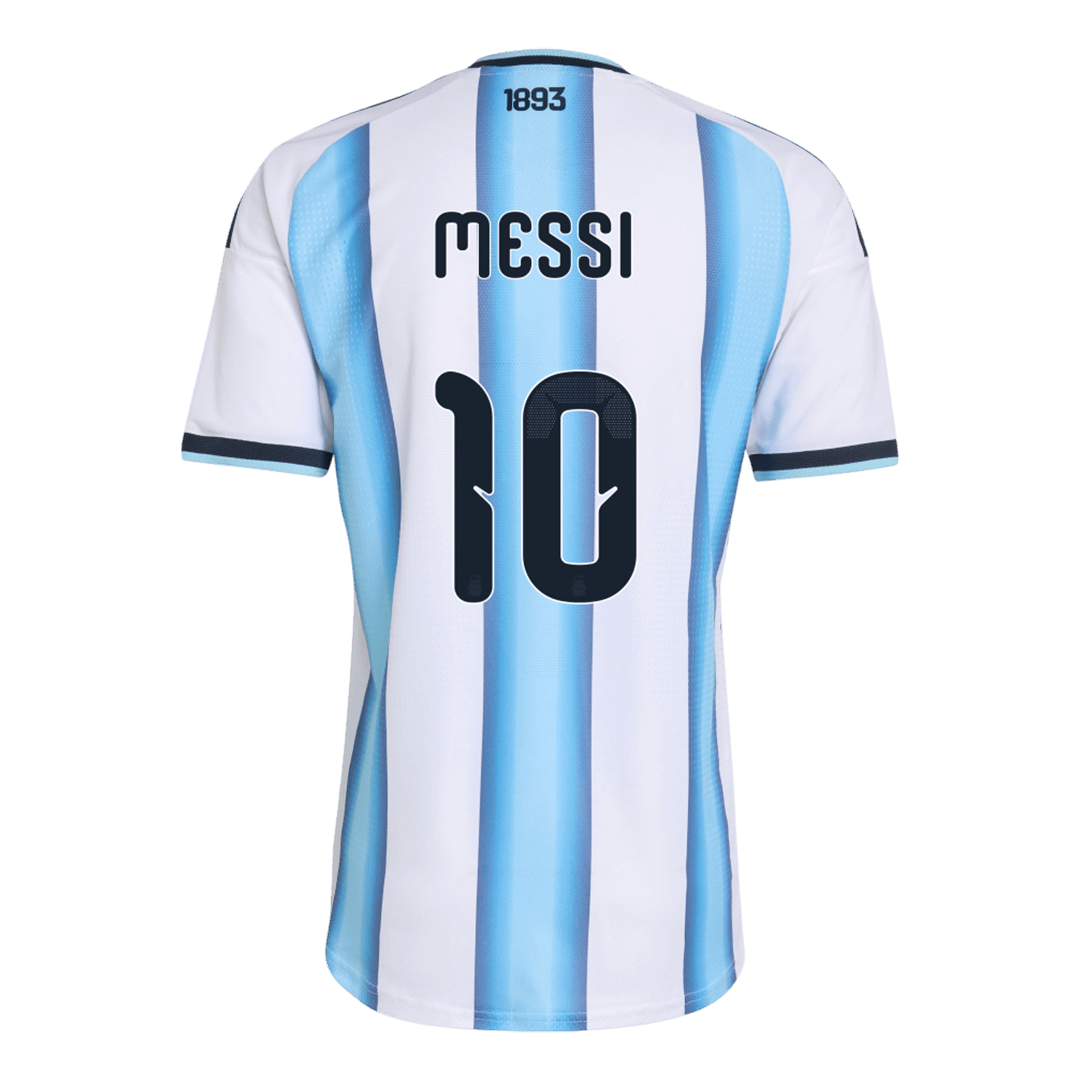 Camiseta de local de Argentina para hombre, MESSI #10, Copa Mundial 2026, versión de fútbol - Ajuste entallado