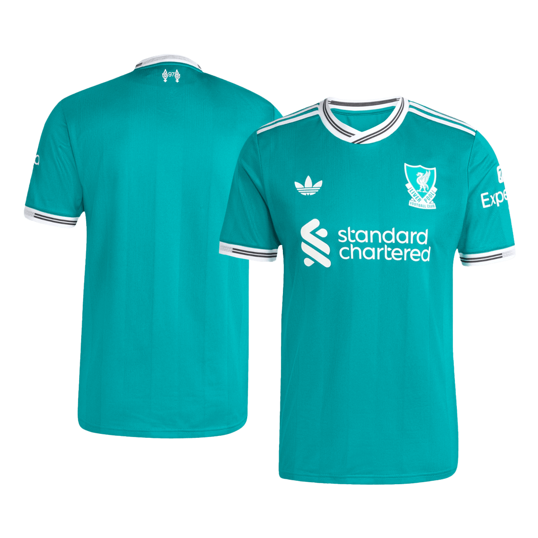 Camiseta de fútbol de visitante del Liverpool 2025/26