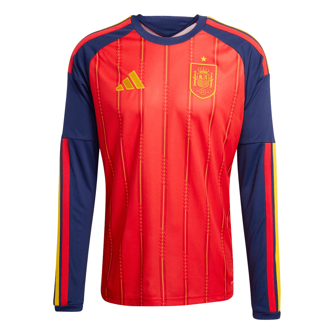 Camiseta de fútbol de manga larga de España para la temporada 2026
