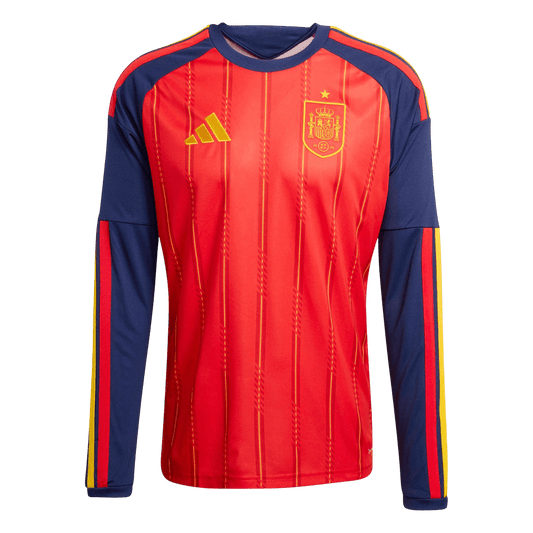 Camiseta de fútbol de manga larga de España para la temporada 2026