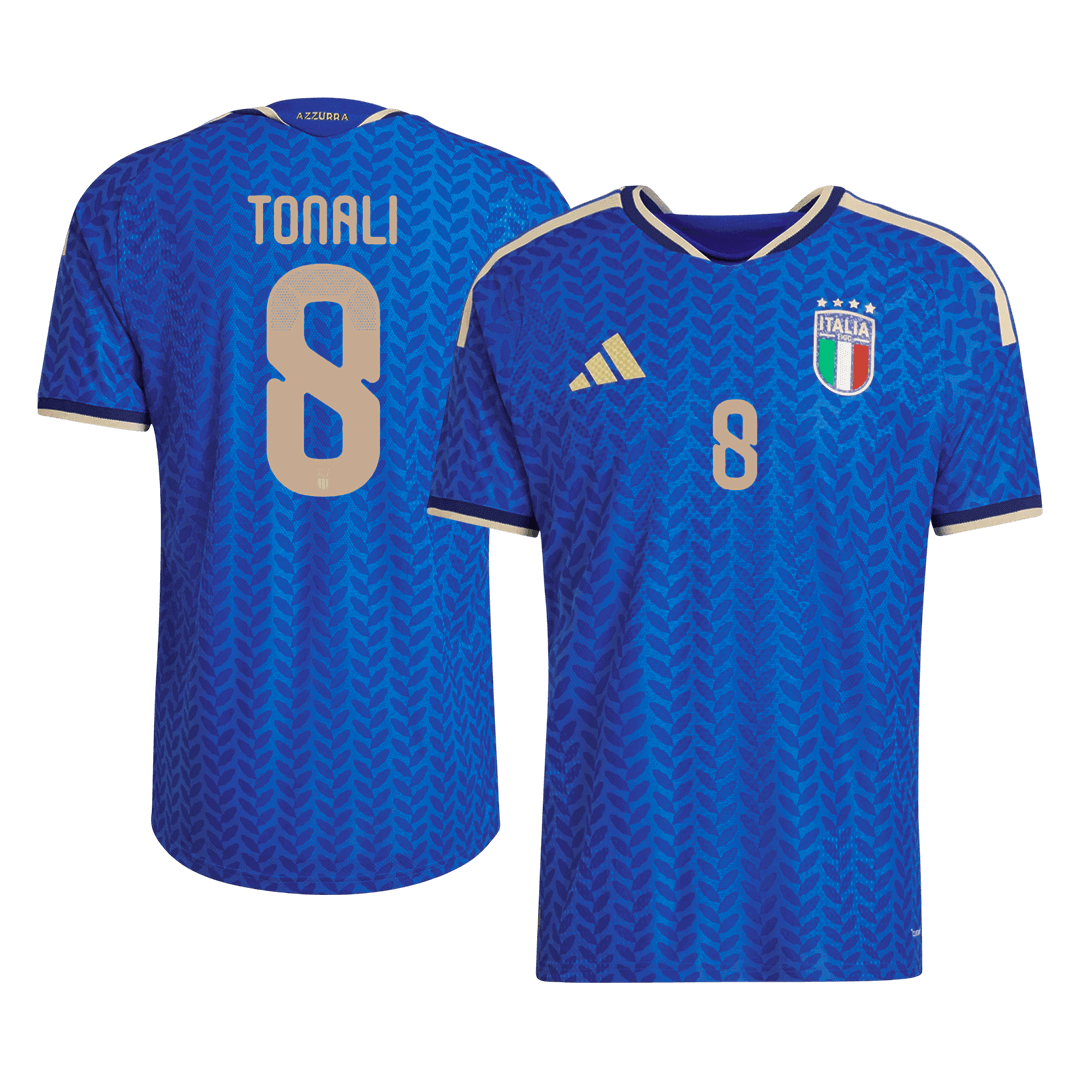 Camiseta de fútbol local auténtica de Italia TONALI #8 2026
