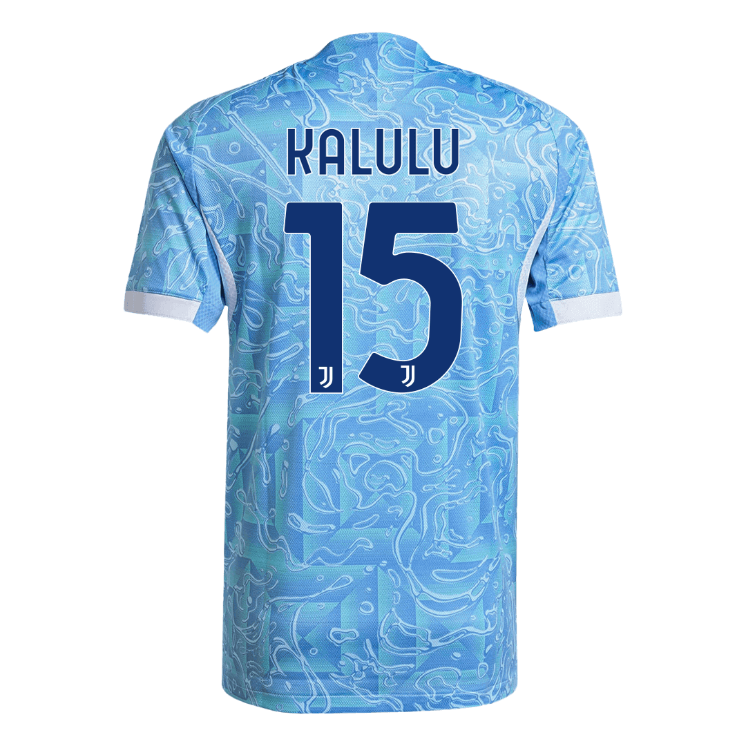 Auténtica camiseta de fútbol KALULU #15 Juventus visitante 2025/26