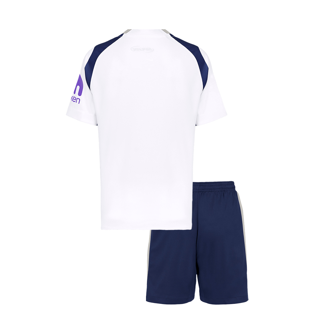 Kit de fútbol local del Tottenham Hotspur para niños (Kit y pantalón corto) 2025/26