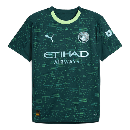 Camiseta de fútbol visitante del Manchester City 2025/26 (cuarta equipación)