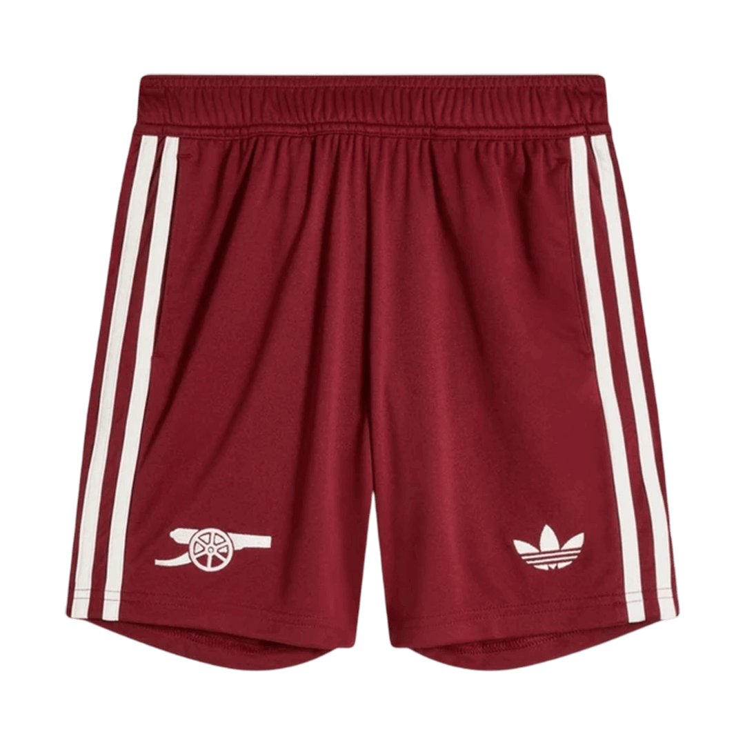 Pantalón corto de visitante del Arsenal 2025/26