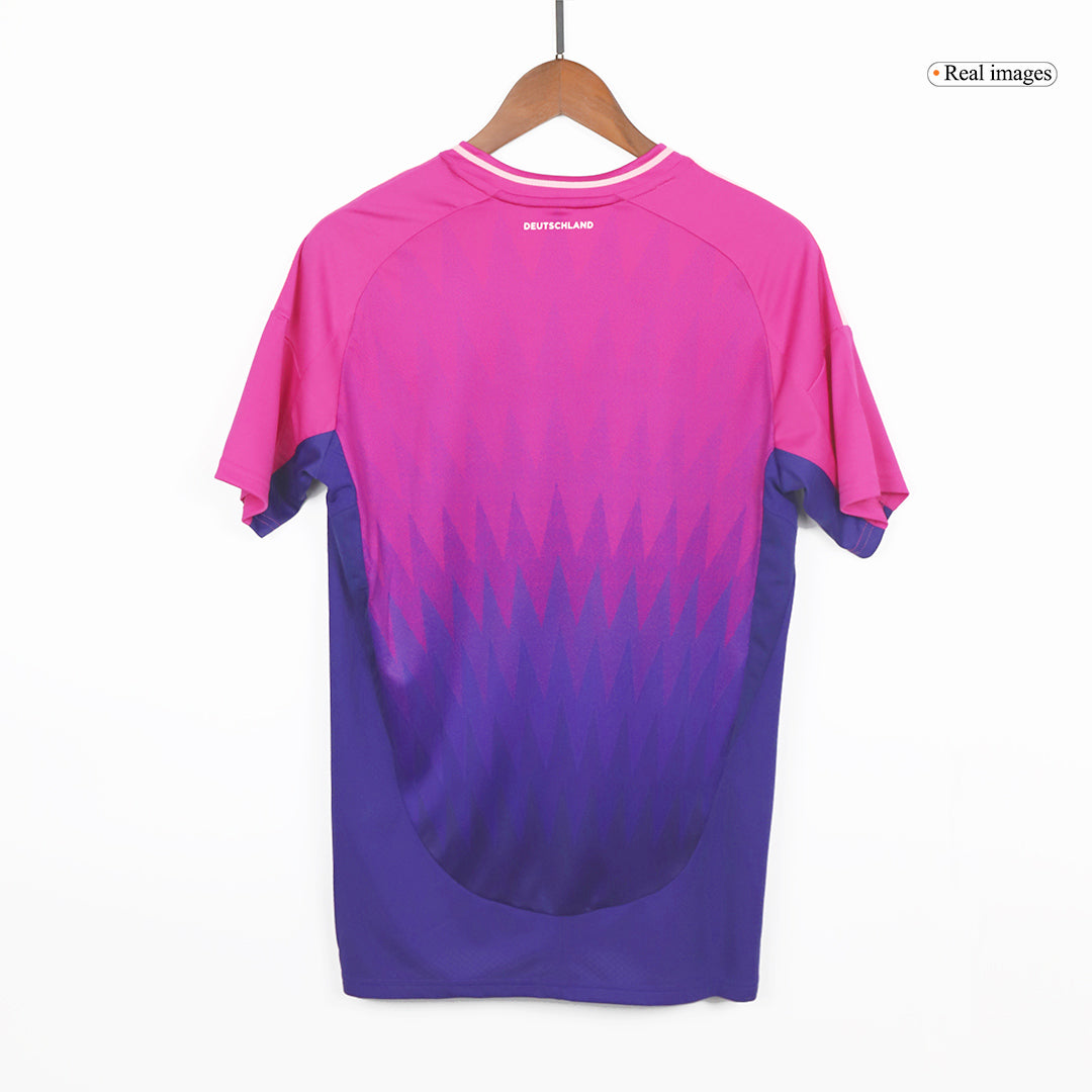 Camiseta de fútbol de visitante de Alemania para la Eurocopa 2024