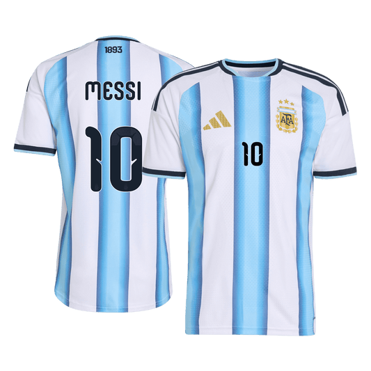 Camiseta de local de Argentina para hombre, MESSI #10, Copa Mundial 2026, versión de fútbol - Ajuste entallado