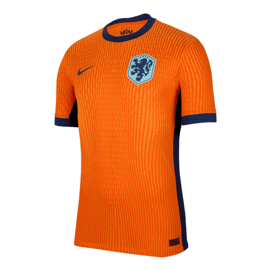 Camiseta auténtica de fútbol local de los Países Bajos para la Eurocopa 2024