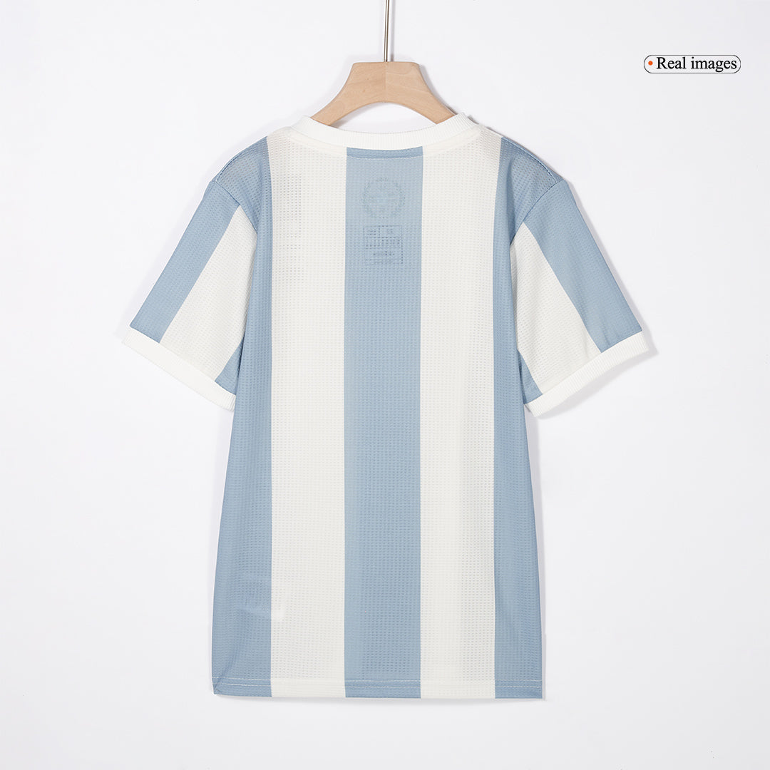 Kit de camiseta de fútbol de Argentina para niños (camiseta y pantalón corto) 2024 - 50.º aniversario