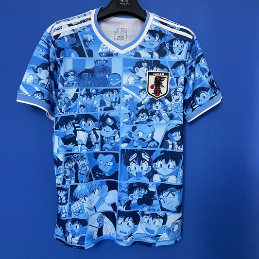 Camiseta talla 25/26 Anime japonés nueva Azul especial B