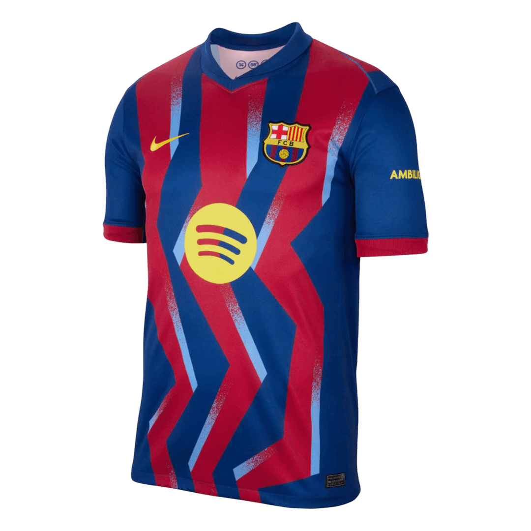 Camiseta de fútbol visitante del Barcelona PEDRI #8 2025/26 (cuarta equipación)